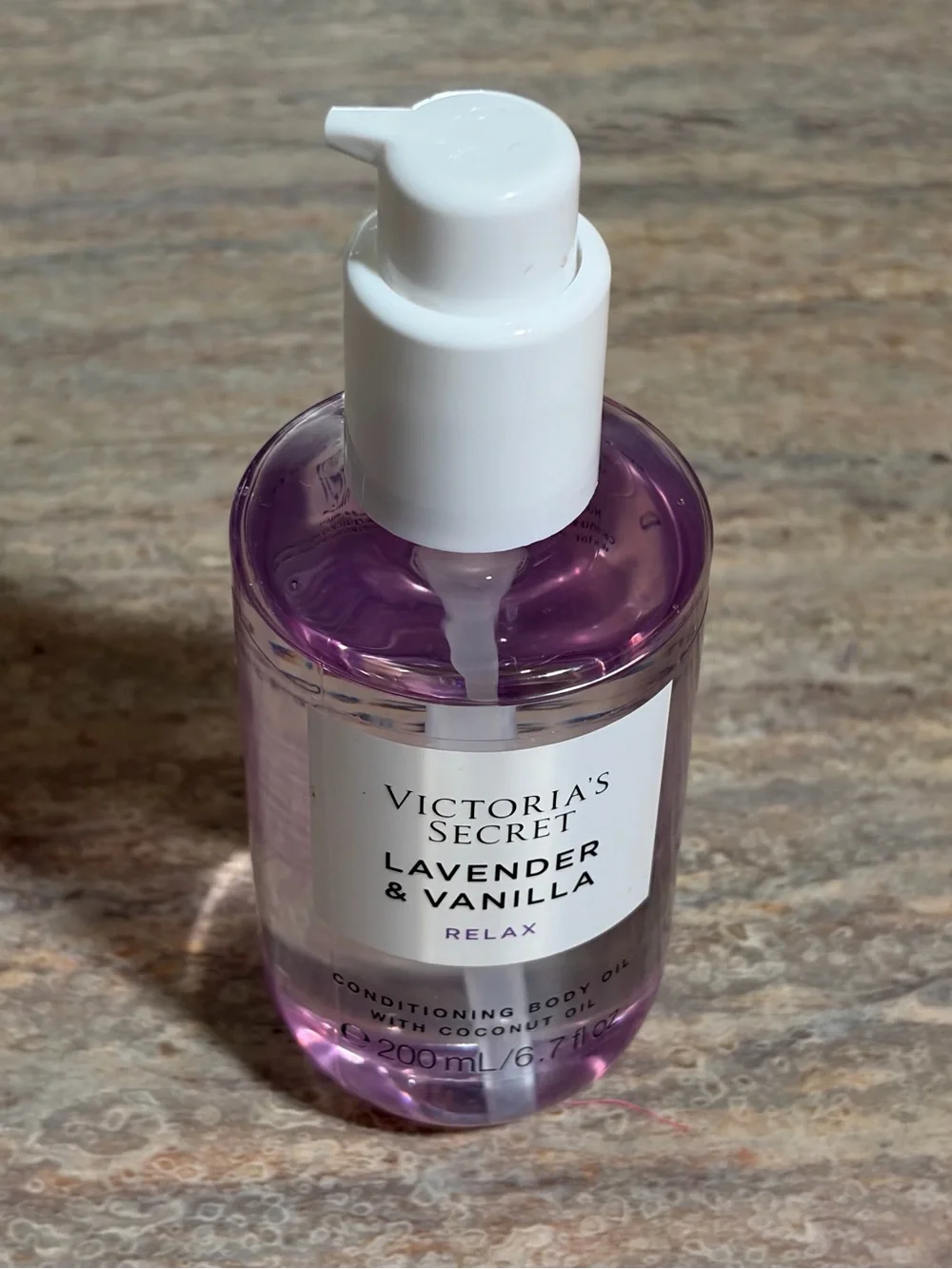 Victoria's Secret Lavender & Vanilla Relax Body Oil